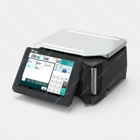 Весы-компьютер с печатью этикеток Digi SM5300B.
