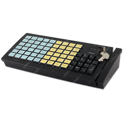 84-key programmable keyboard Posiflex KB-6800.